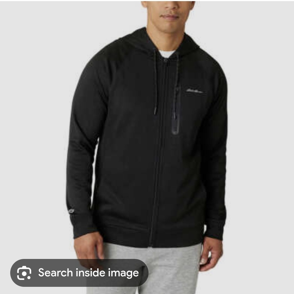 Eddie Bauer Black FREEDRY Hoodie. #714